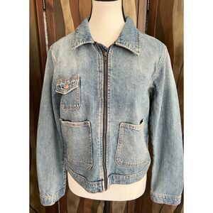 NWT Wild Fable Denim Utility Jacket. Size S.